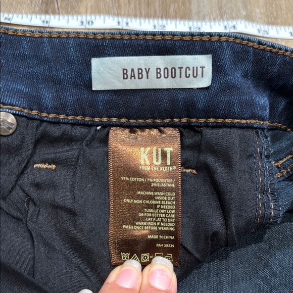 Kut from the Kloth Size 14 Blue Boot Cut Jeans with Classic Style - Picture 8 of 14